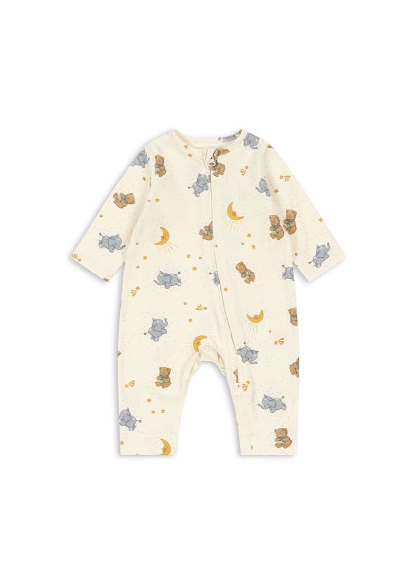 Konges Sløjd Basic Zip Onesie