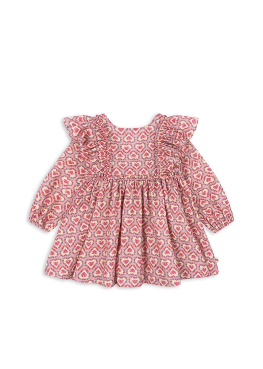 Konges Sløjd Evia Long Sleeve Bow Dress
